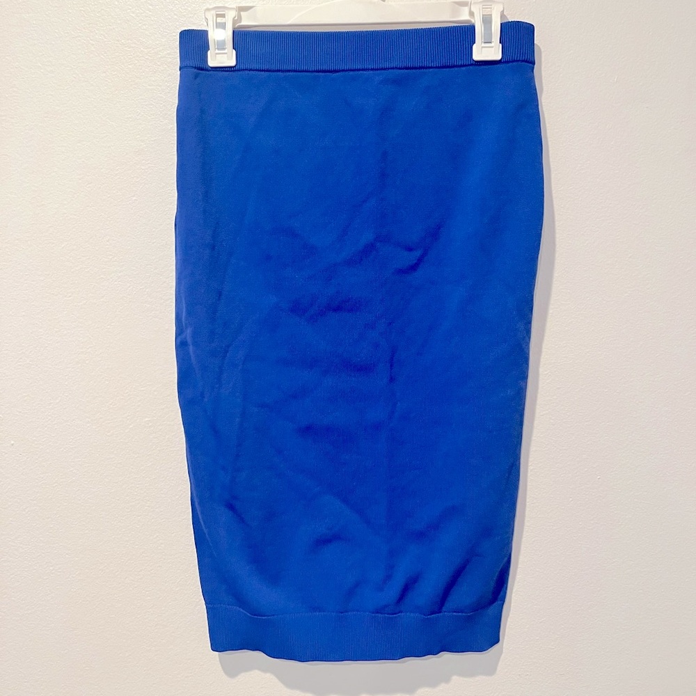 Woman’s Blue Mid-Length skirt